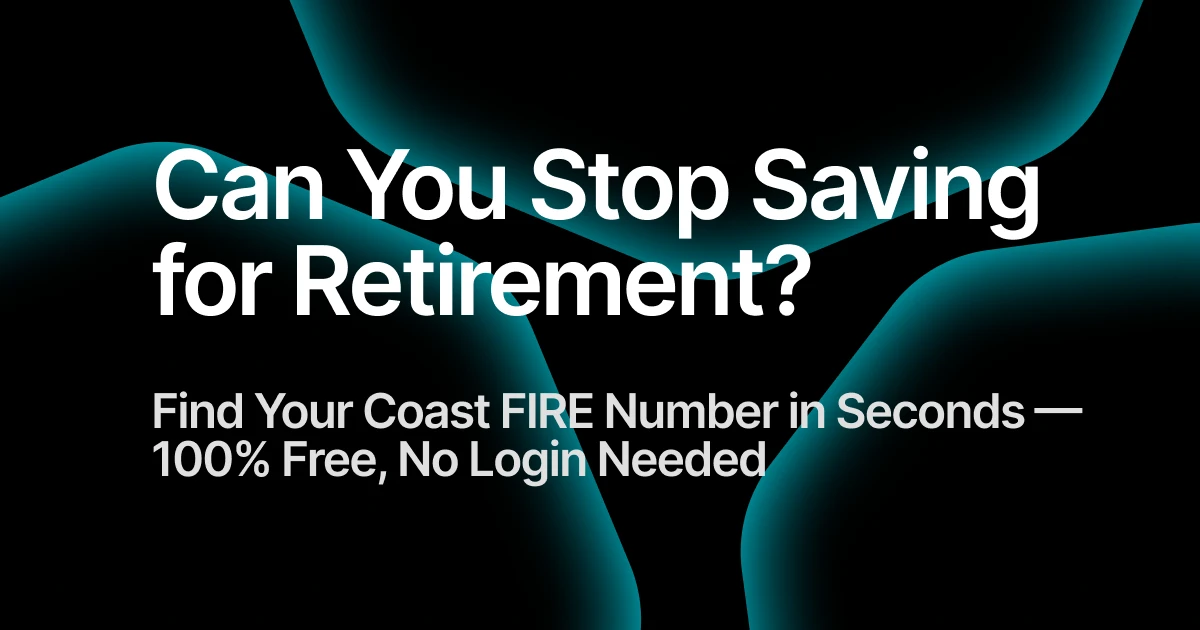 Coast FIRE Calculator - Product Image