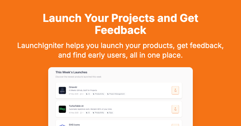 LaunchIgniter - Product Image