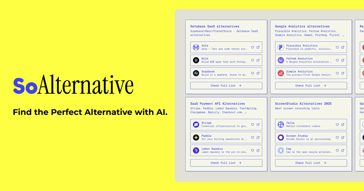 soAlternative - Product Image