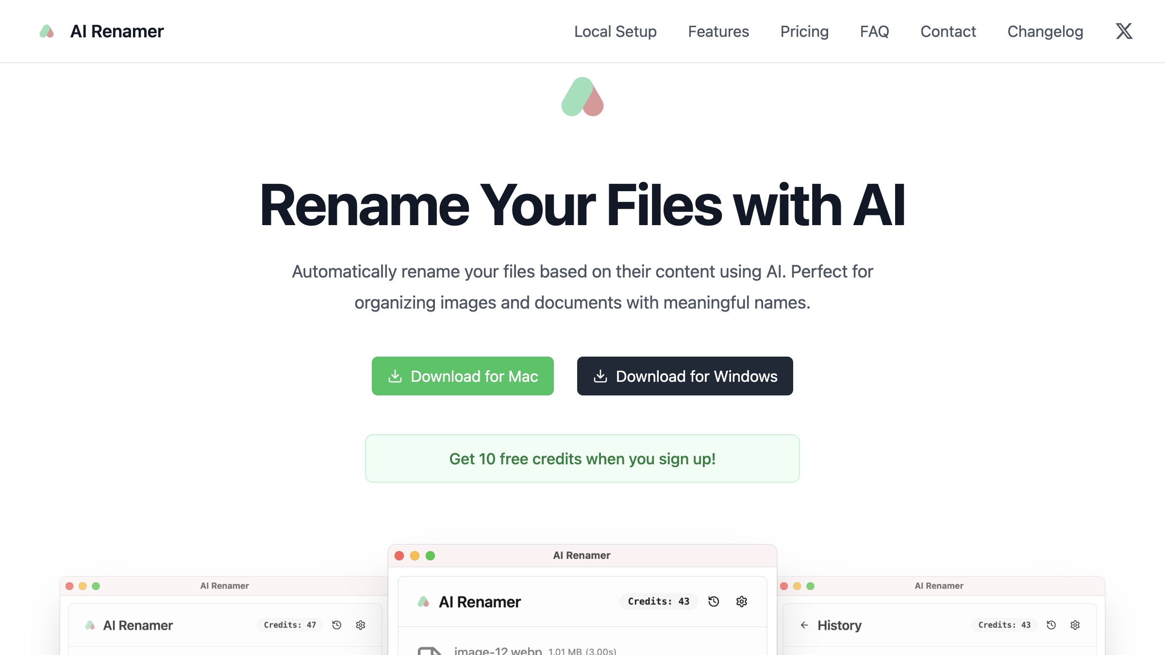 AI Renamer - Product Image