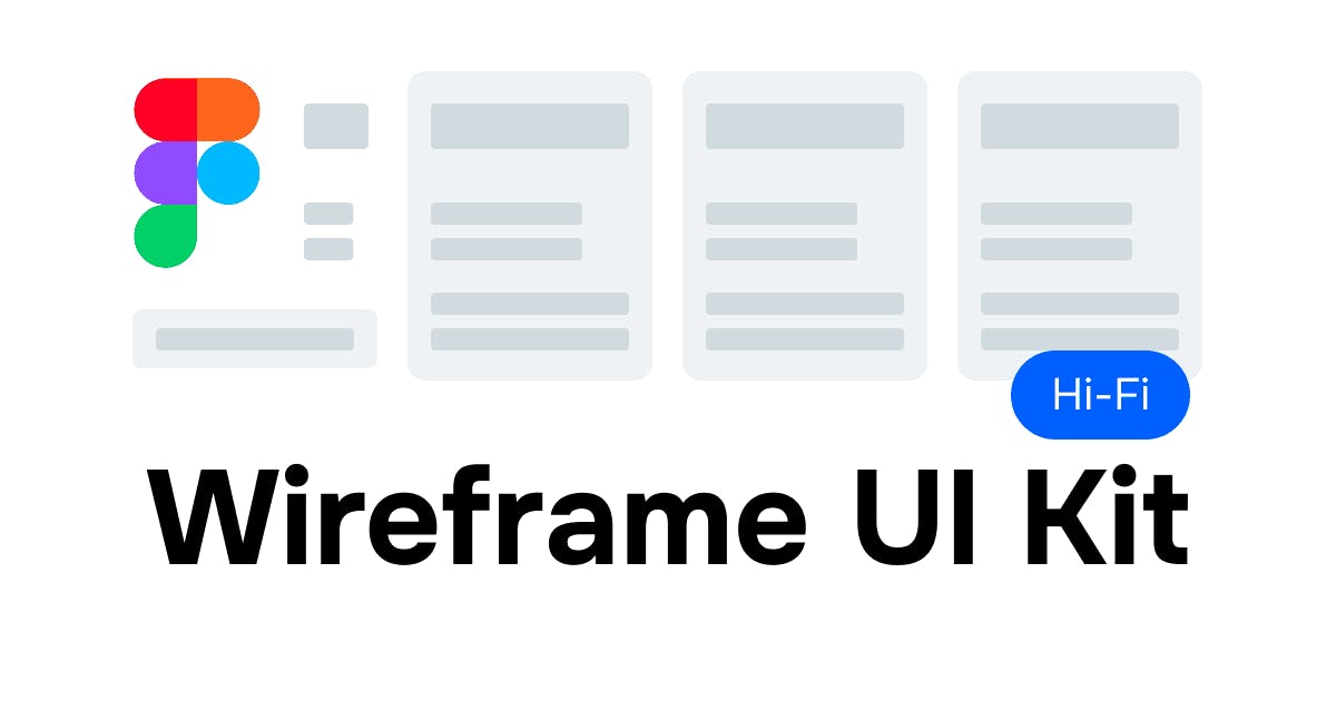 Seen Wireframe UI Kit - Product Image