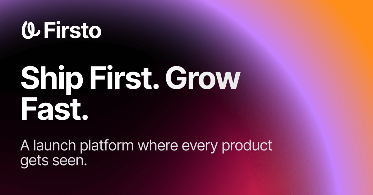 Firsto - Product Image