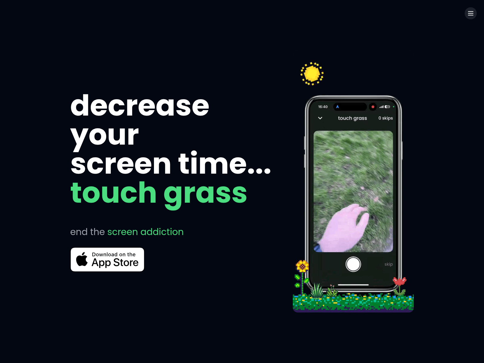 touch grass - Product Image