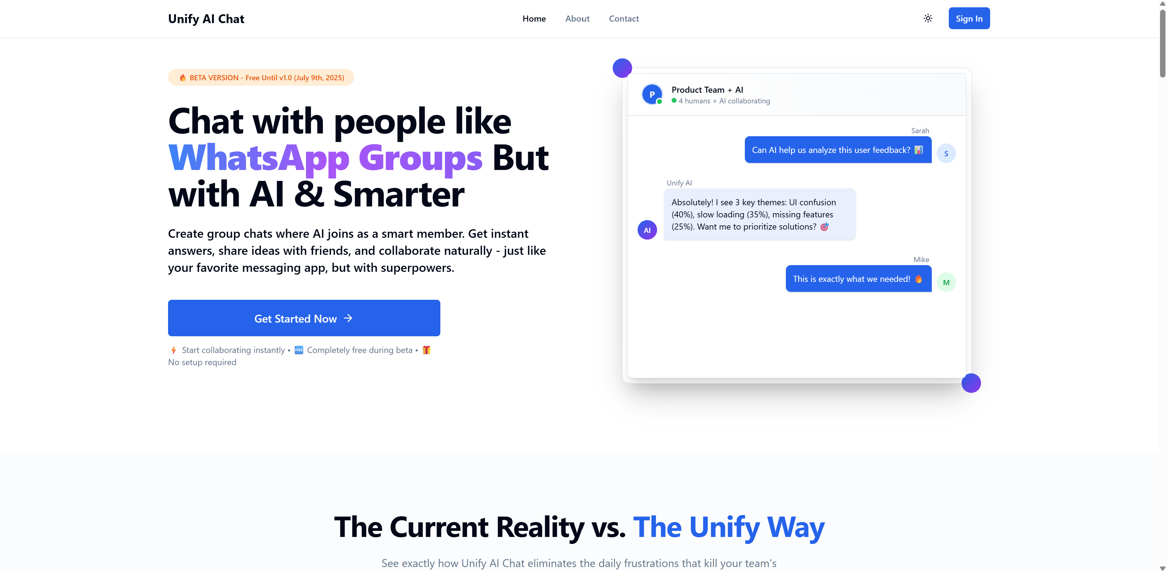 Unify AI Chat - Product Image